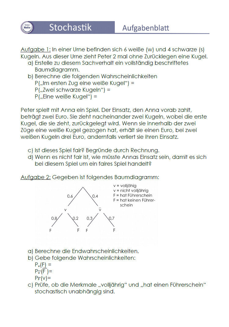 Stochastik Online-Seminar