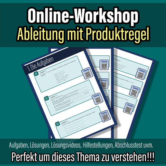 Online-Workshop "Produktregel zum Ableiten"